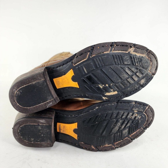 Ariat Men's Ironside 10005937 Cowboy boot US 12 D Brown Leather western boot - Picture 8 of 11